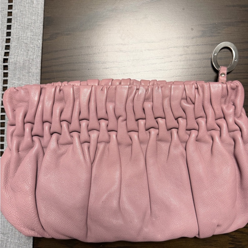Michael Kors Wisteria lavender pink clutch - Picture 3 of 6
